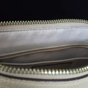 Coach Charley Embossed Horse and Carriage Pebbled Leather Crossbody TAN thumbnail 9