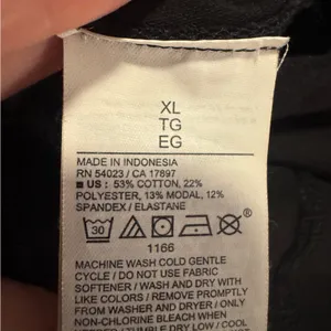 Women’s Old Navy  Black Jumpsuit with adjustable straps thumbnail 3