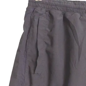 Lululemon Womens Athletic Shorts Black Stretch Elastic Waist Drawstring L thumbnail 2