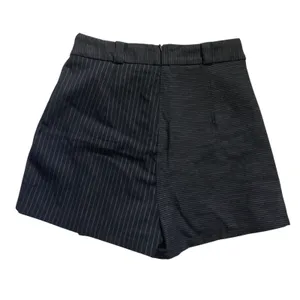 Princess Polly Black Everly Pinstripe‎ Skort Asymmetrical Wrap Front D-Ring 6 thumbnail 10