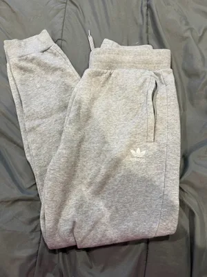 Adidas Gray Sweatpants thumbnail 1