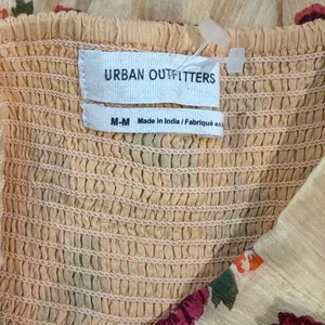 Urban Outfitters‎ Yellow Floral Ruffle Sleeve Dress thumbnail 4