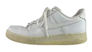 Nike Air Force 1 Low '07 Women's White Lace Up Leather Sneakers Shoes Size 9 thumbnail 1