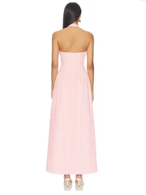 More To Come Bexley Maxi in Baby Pink thumbnail 2