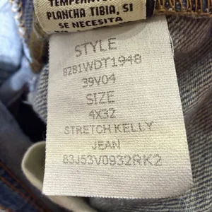 Vintage Ralph Lauren Stretch Kelly Bootcut Jeans Size 4‎ Light Wash Y2K thumbnail 10