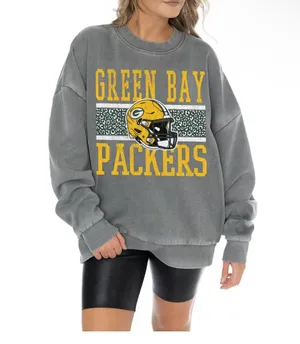 Game day Couture Green Bay Packers Crewneck thumbnail 2