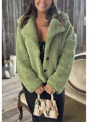 FREE PEOPLE Joplin Cozy Jacket in Sweet Pistachio Size X-Small thumbnail 1