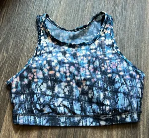 With Printed SportsBra Blue thumbnail 1