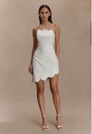 Satin Meshki Mini Dress thumbnail 2