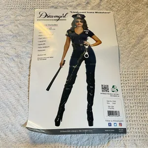 NEW Dreamgirl Sexy Cop Costume Size Small thumbnail 5