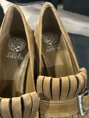 Vince Camuto Suede Fringe Tassle Shoes thumbnail 10