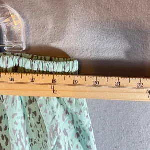1218 | Nottibianche Abstract Print Cotton Blend Pajama Set Mint Green Womens‎ 1X thumbnail 8
