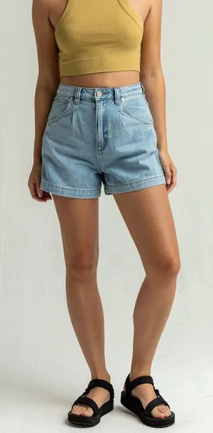 Abrand Denim Miami Shorts Size 31 thumbnail 1