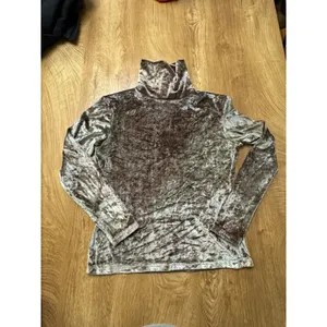 Cache Velvet Fitted Turtleneck Vintage 90s Y2K Size Small‎ Whimsy goth Fairy thumbnail 2