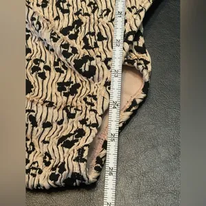 Time And TRU Leopard Beige One Piece Women Swimsuit Size M (8-10) NWT thumbnail 13