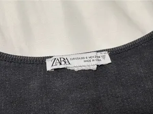 ZARA Crop Long Sleeve Top thumbnail 3