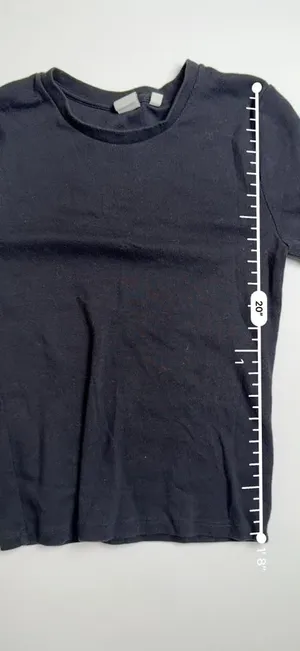 Aritzia Homestretch Basic Cotton Long Sleeve Crewneck Top Black Size M thumbnail 4