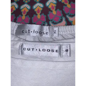 Cut Loose Womens White 100% Linen 2 Piece Set Tunic Tank Top and Wide Leg Pants thumbnail 6