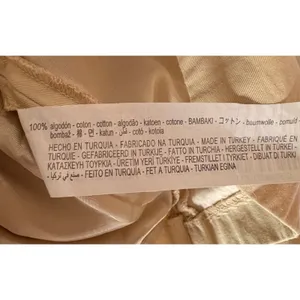 Zara Wrap Cargo Skort Womens XS Beige Sand 100% Cotton Utility Mini Skirt Shorts thumbnail 7