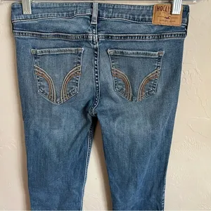 Hollister Boot Cut‎ Short Denim Jeans thumbnail 6