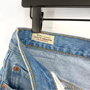 LEVI'S Premium 501 Denim Jean Short Light Wash 29 thumbnail 7