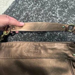 Coach Metallic Brown Shoulder Bag thumbnail 8