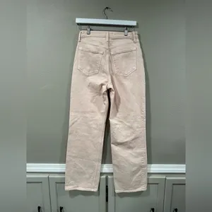 Abercrombie 90’s Relaxed Straight Jean Light Pink thumbnail 9