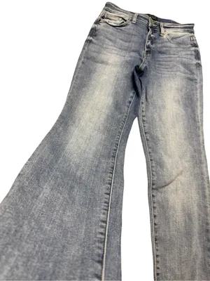 ✨Judy Blue‎ Boyfriend Fit Distressed Wash Jeans Size 1/25✨ thumbnail 2