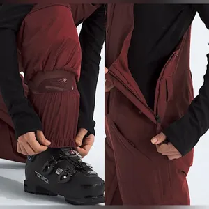 NEW The North Face Freedom Insulated Bib Snow Pants sumac sz XL thumbnail 3