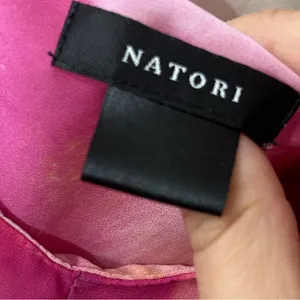 Natori Floral Watercolor Layered Sleeveless Slip Dress Women's Size Medium thumbnail 5