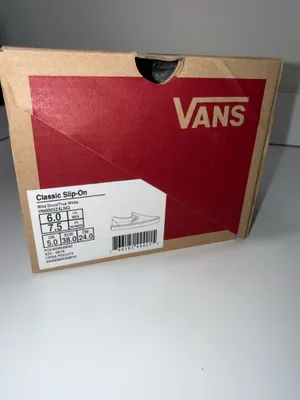 Vans Asher Slip On Classic Sneakers True White Canvas thumbnail 11