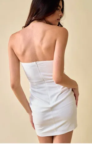 Princess Polly White Mini Dress thumbnail 2