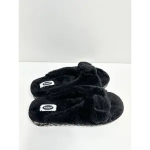 Dr.‎ Scholl’s Shoes Womens Size 7 Staycay Black Lounge Slippers NEW thumbnail 4