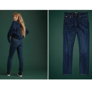 American Eagle NWT 77 Premium Denim Jeans Straight Crop Size 12 thumbnail 2
