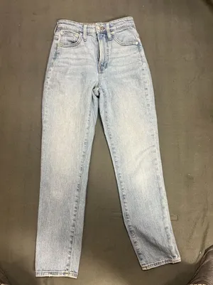 Madewell The Curvy Perfect Vintage Jean Light Wash Size 23 thumbnail 2