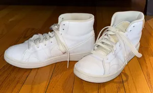 Nike White High Top Sneakers thumbnail 3