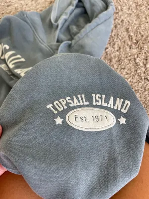 Graphic Hoodie Blue Size M thumbnail 2