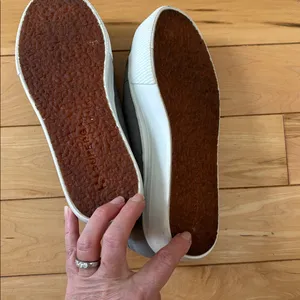 Superga Gray Canvas Platform Sneakers thumbnail 11