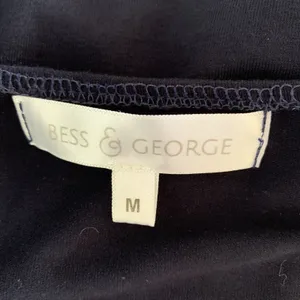 Bess And George Dress Medium Blue Long Sleeve Retro‎ Elegant Workwear thumbnail 6