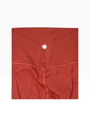 Lululemon Align 28" Legging Pants Size 10 Maroon Workout Gym Athletic Running thumbnail 5