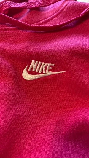 Pink Nike Sweatshirt Hoodie thumbnail 5
