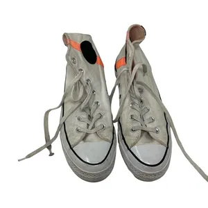 Converse women high top canvas sneakers sz 9.5 thumbnail 2