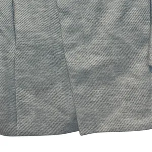 Zara Womens Coat  Button Up Lined Structured Stretchy Striped Gray Preppy Small thumbnail 3