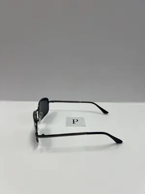 Aviator Sunglasses / gray metal square aviator sunglasses thumbnail 3