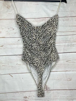 Le lis • Bodysuit • Strapless • Animal Print • Large • Summer • Spring thumbnail 7