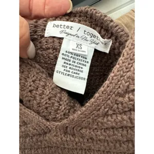 Better Together Crochet Halter Top and Tiered Maxi Skirt Set Brown Tan XS thumbnail 4