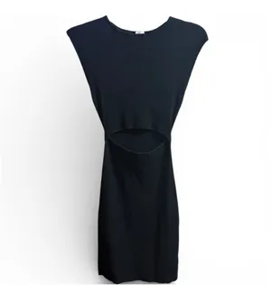 Aritzia Wilfred Free Ribbed Cutout Mini Dress thumbnail 2