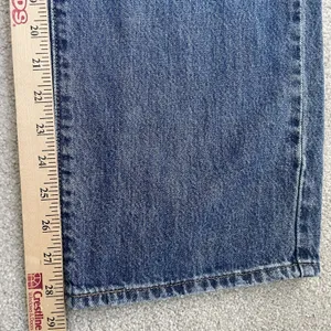 Levi's High Waisted Straight Denim Jeans Distressed Blue Women's Size 25 thumbnail 11