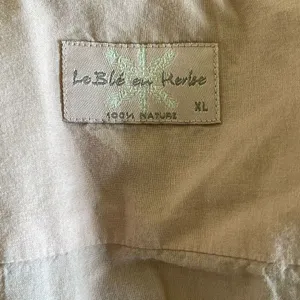 Le Ble en Herbe Pink Short Sleeve Button Up Shirt Top Blouse XL‎ 100% Cotton thumbnail 5