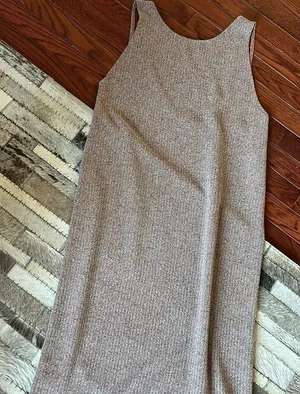 Zara Asymmetrical Back Maxi‎ Dress thumbnail 1